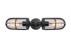 Applique De Salle De Bain Clayton En Argent Antique