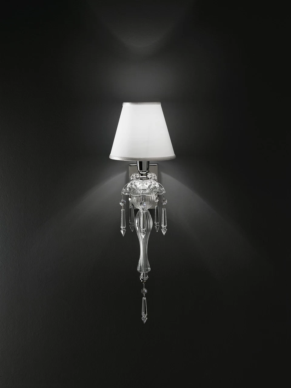 Applique En Cristal Pour La Salle De Bains 1 Applique En Cristal Pour La Salle De Bains
