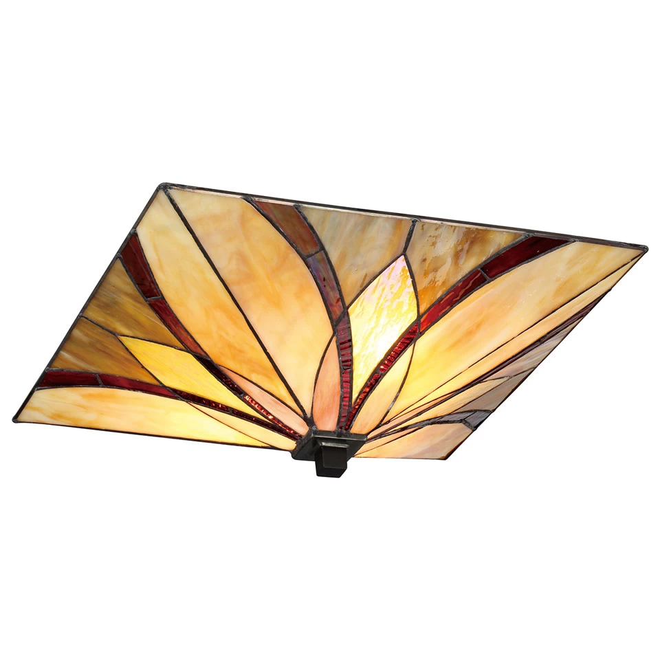 Asheville Plafonnier Art Nouveau Pyramide 1 Asheville Plafonnier Art Nouveau Pyramide