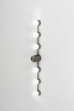 Backstage Applique De Salle De Bain 6 Lumières En Graphite Satiné