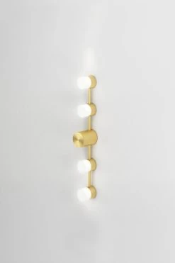 Backstage Applique De Salle De Bain 4 Lumières En Laiton Satiné