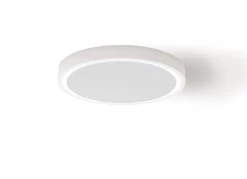 Circle Tech Plafonnier Plâtre Et LED 65cm