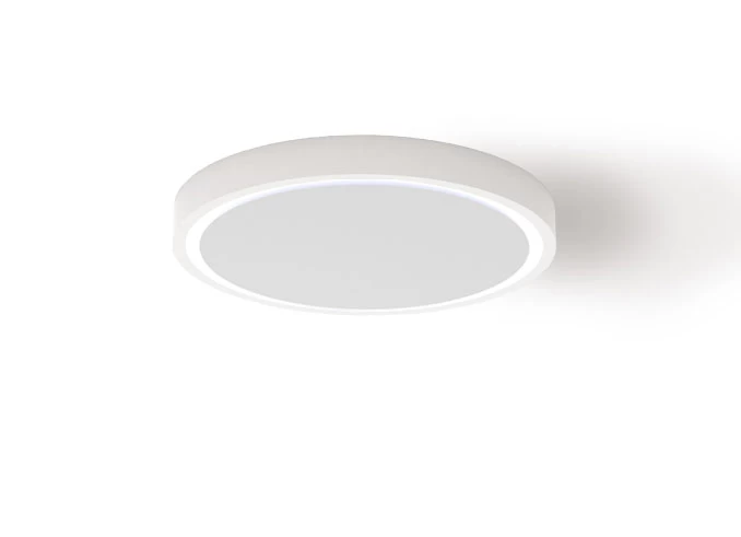 Circle Tech Plafonnier Plâtre Et LED 65cm 1 Circle Tech Plafonnier Plâtre Et LED 65cm