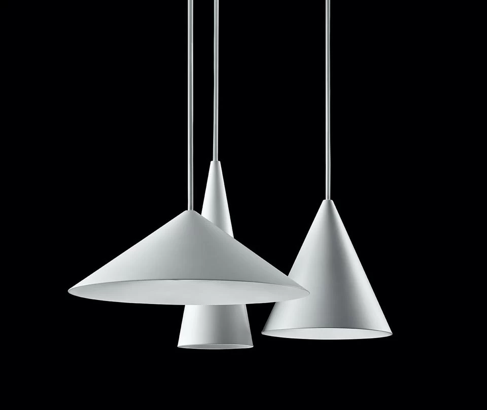 Extra Small Suspension Conique Blanc 3 Extra Small Suspension Conique Blanc – Image 3