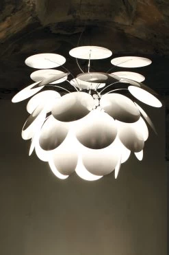 Marset Discoco Suspension Giant 132cm Blanc