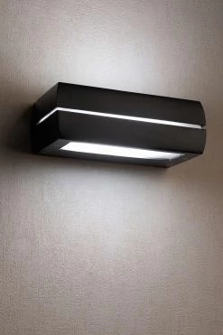 Dragma Applique Extérieure Aluminium Gris Sombre