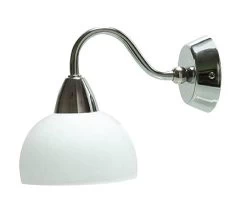 Fasi Applique De Salle De Bain Chromée Et Verre