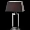 Gassa Lampe De Table Contemporaine Noire