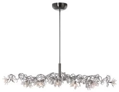 Jewel Lustre 12 Lumières Transparent