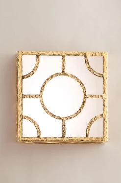 Kasimir Plafonnier Art Déco En Bronze Doré