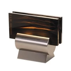 Kyros Lampe De Table Avec Un Diffuseur En Obsidienne