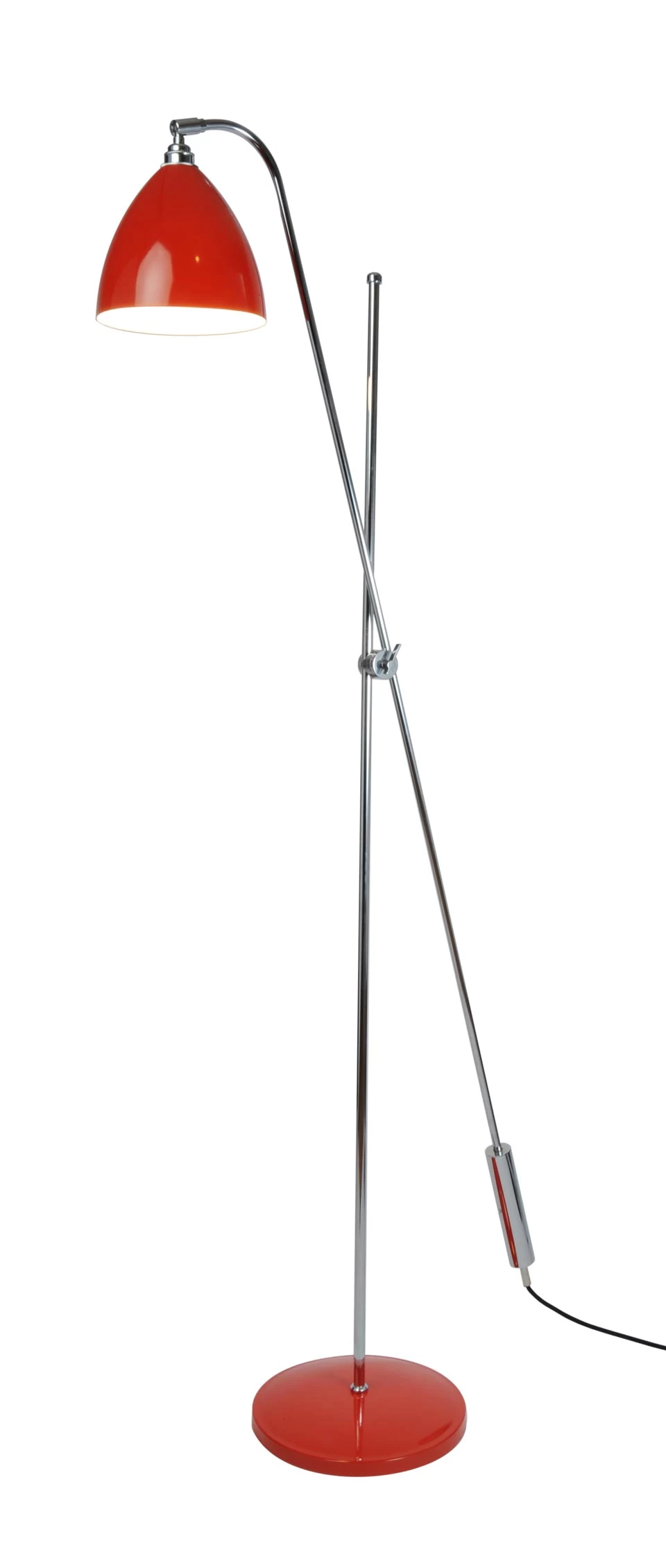 Lampadaire En Métal Rouge Style Industriel Task Overreach 1 Lampadaire En Métal Rouge Style Industriel Task Overreach