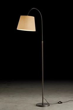 LampBoy Lampadaire- Liseuse Classique Avec Abat-jour Sable