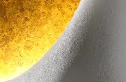 Linea Nature Lampe Blanche Intérieur Doré Petit Modèle -Lumière D'intérieur lampe ceramique 13030339 2R