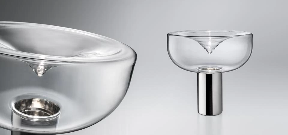 Grande Lampe Aella En Verre Design Futuriste 3 Grande Lampe Aella En Verre Design Futuriste – Image 3