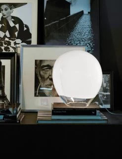 Lampe De Table En Verre De Murano Soufflé Bouche Nessa