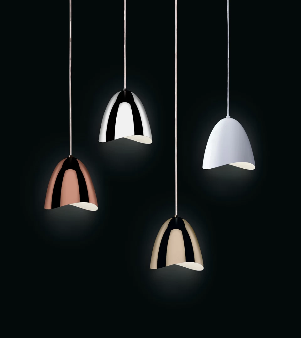 Mirage Suspension En Cuivre Et éclairage LED 2 Mirage Suspension En Cuivre Et éclairage LED – Image 2