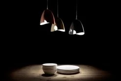 Mirage Suspension En Cuivre Et éclairage LED 6 Mirage Suspension En Cuivre Et éclairage LED -Lumière D'intérieur lampe fibre carbone 19050206 2R