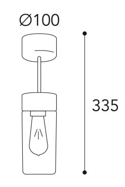 Silindar Plafonnier D'extérieur Cylindrique En Verre Opale -Lumière D'intérieur lampe laiton massif 20040003 2R