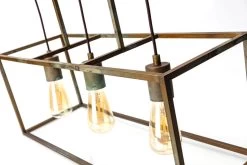 Cubic Plafonnier 3 Lumières En Laiton Vieilli -Lumière D'intérieur lampe laiton massif 20040018 2R