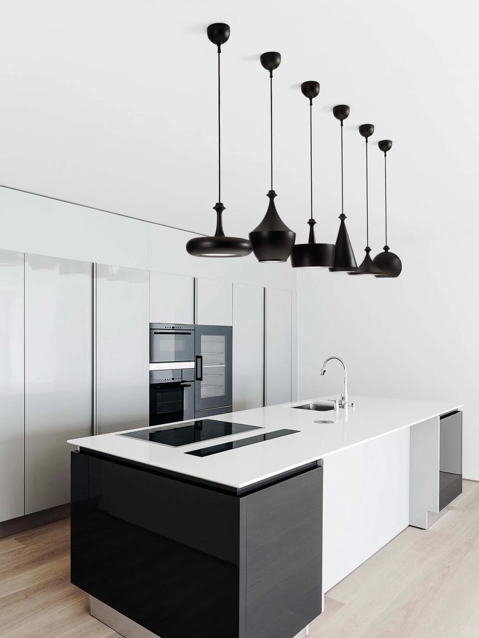 Suspension En Céramique Rayures Or Et Platine Brillant 2 Suspension En Céramique Rayures Or Et Platine Brillant – Image 2