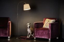 LampBoy Lampadaire- Liseuse Classique Avec Abat-jour Sable -Lumière D'intérieur led halogene 22070193 3R