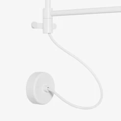 Applique Déportée Blanche En Métal Et Boule De Verre Opale Succursal 5 Applique Déportée Blanche En Métal Et Boule De Verre Opale Succursal -Lumière D'intérieur luminaire 19070002 2R