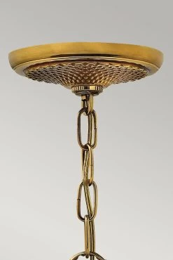 Lustre Ananas 5 Lumières Doré Plantation -Lumière D'intérieur luminaire anglais classique 22100279 4R