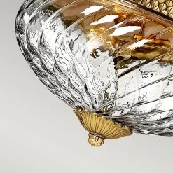 Grand Plafonnier Ananas Doré Plantation -Lumière D'intérieur luminaire anglais classique 22100282 2R