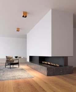 Mini Spot 1 Lumière Cube En Chêne 11x11cm 5 Mini Spot 1 Lumière Cube En Chêne 11x11cm -Lumière D'intérieur luminaire bois LED 19070394 2R