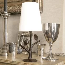 Folia Petite Lampe De Table Champêtre En Bronze Patiné 6 Folia Petite Lampe De Table Champêtre En Bronze Patiné -Lumière D'intérieur luminaire bronze massif noir dore nickel 22070212 2R