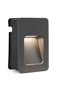 Nase Balise D'extérieur Rectangulaire Encastrée Gris Anthracite -Lumière D'intérieur luminaire design 19070644 2R