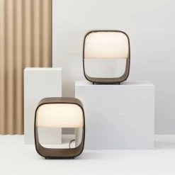 1968 Lampe De Table Vintage En Bois -Lumière D'intérieur luminaire design 23010008 2R