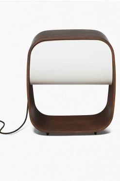 1968 Lampe De Table Vintage En Bois -Lumière D'intérieur luminaire design 23010008 3R