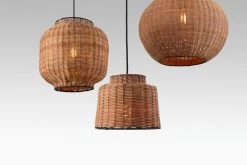 Suspension Lampion En Rotin Tupai 5 Suspension Lampion En Rotin Tupai -Lumière D'intérieur luminaire design 23010018 2R