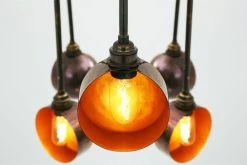 Lustre San Jose En Laiton Antique 7 Lustre San Jose En Laiton Antique -Lumière D'intérieur luminaire laiton industriel design 16030227 3R