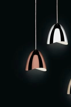 Mirage Suspension En Cuivre Et éclairage LED