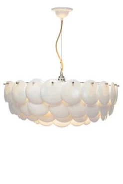 Pempridge Grande Suspension En Porcelaine Fine