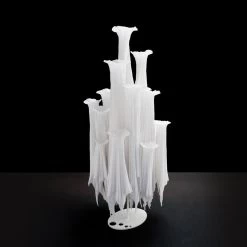 Petit Lampadaire En Papier Blanc Alléluia