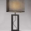 Petite Lampe De Table En Marbre Gris Contemporary