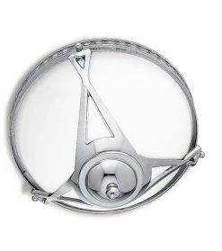 Sarah Plafonnier Art Déco Chromé