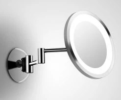 Shaver LED 3 Miroir Rond Mural Sur Bras Articulé