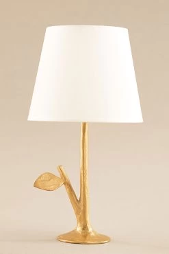 Sila Lampe De Table Branche Dorée
