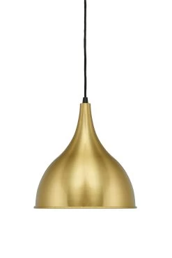 Fritz Hansen Silhuet Suspension Cloche En Laiton Brossé