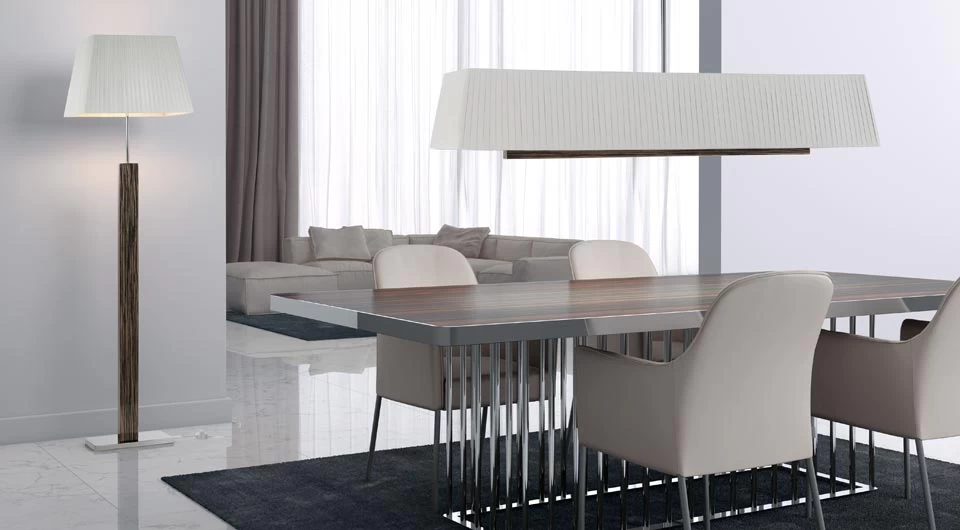 Smooth II En Bois D'ébène Suspension Longue 1 Smooth II En Bois D'ébène Suspension Longue