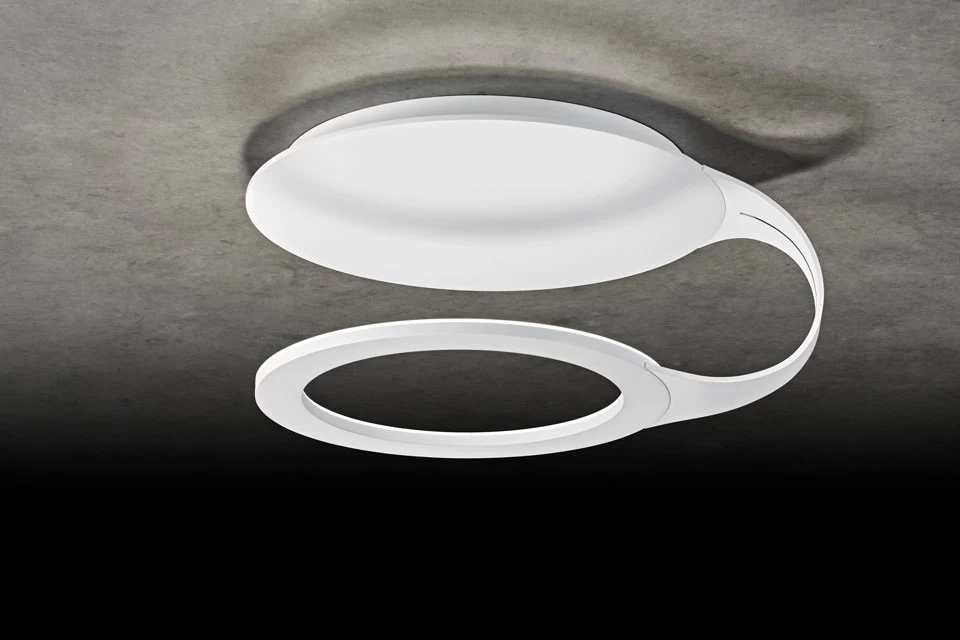 Supernova Plafonnier En Métal Blanc 1 Supernova Plafonnier En Métal Blanc