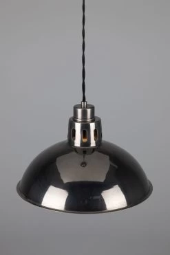 Suspension Paris Finition Argent Antique