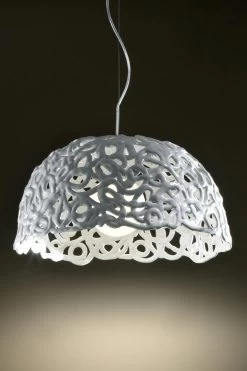 Suspension Ronde Céramique En Ruban