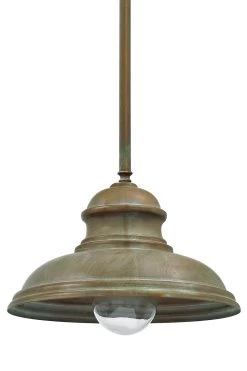 Suspension Sur Tige D'extérieur Sur Tige En Laiton Vieilli