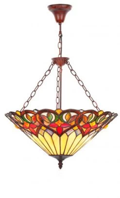 Suspension Tiffany Forme Conique